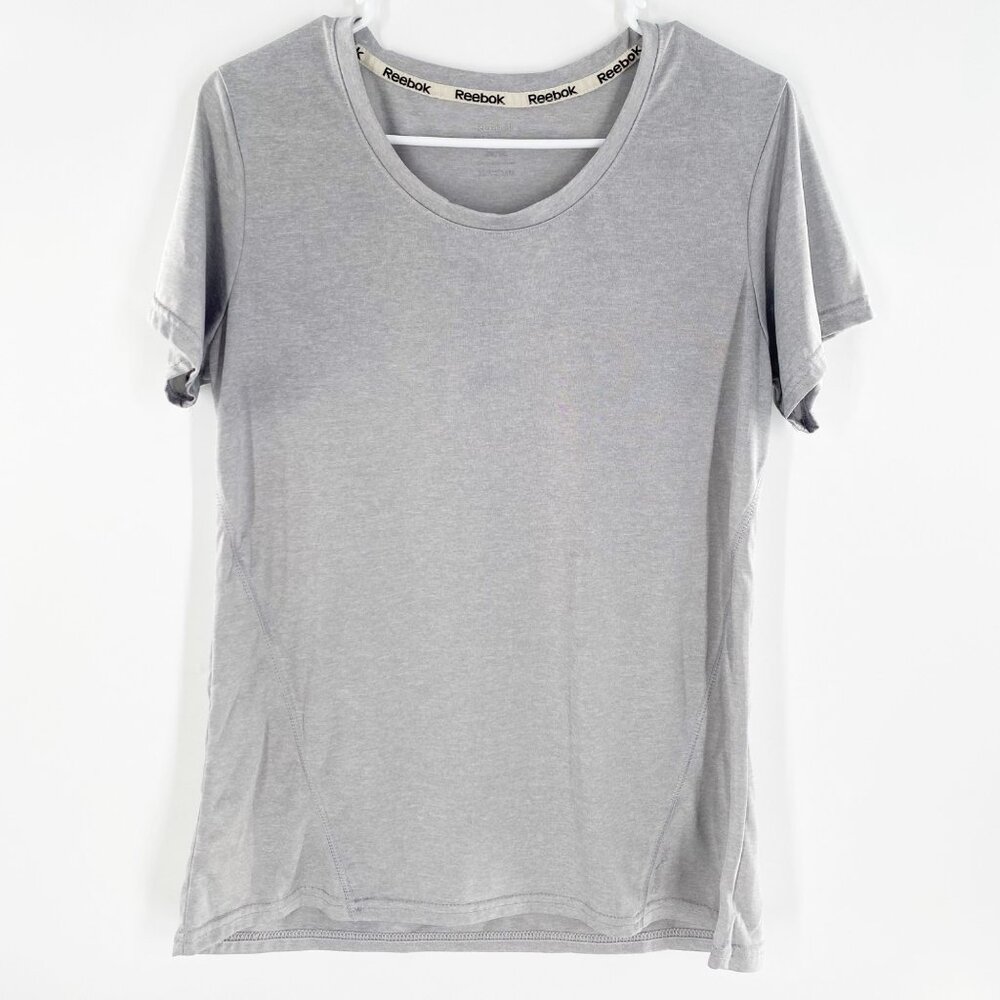 Reebok Short Sleeve Athletic Tee Grey Size L